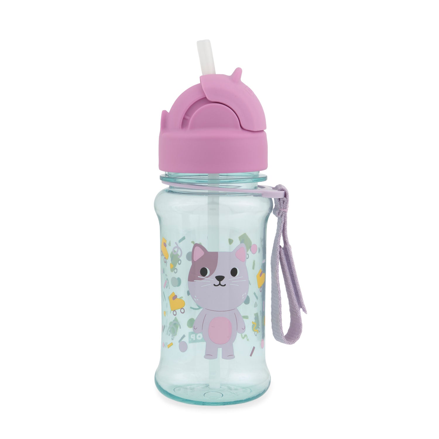 Cat Besties Squad Tritan Renew Straw Bottle