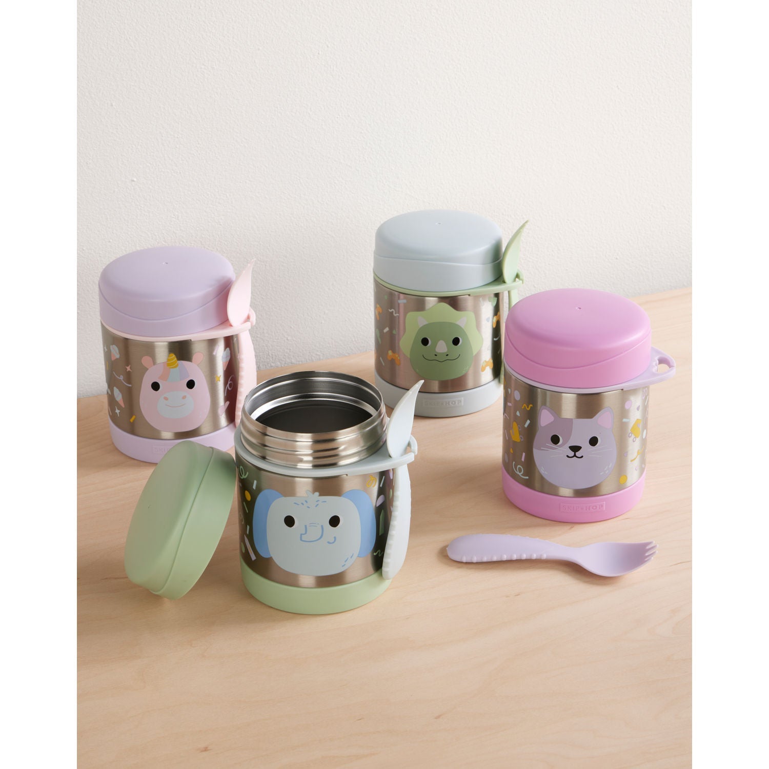 Elephant Besties Squad Insulated Food Jar