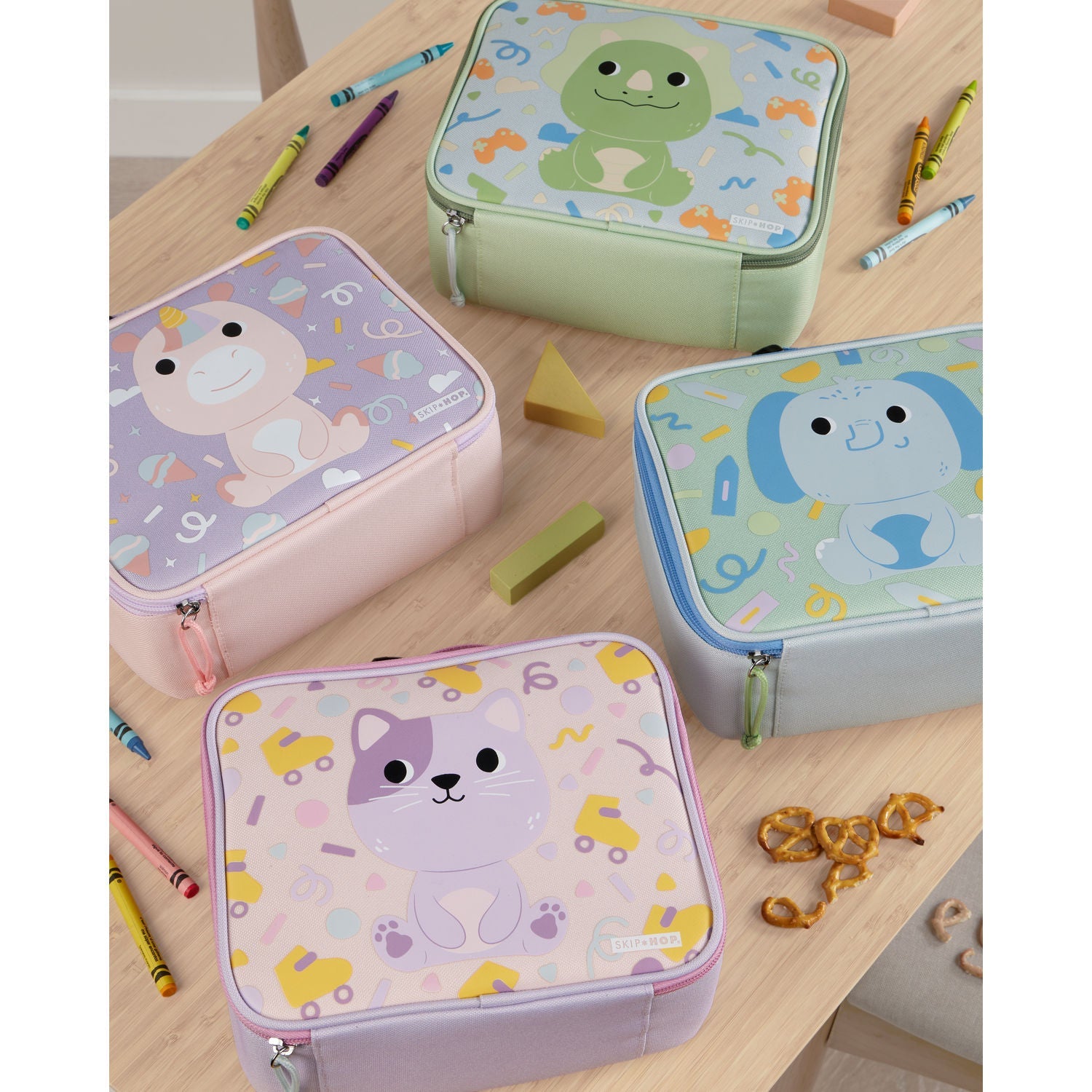 Elephant Besties Squad Lunch Bag