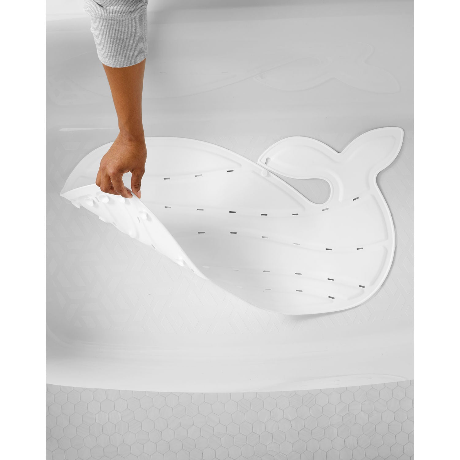 White Moby Bath Mat