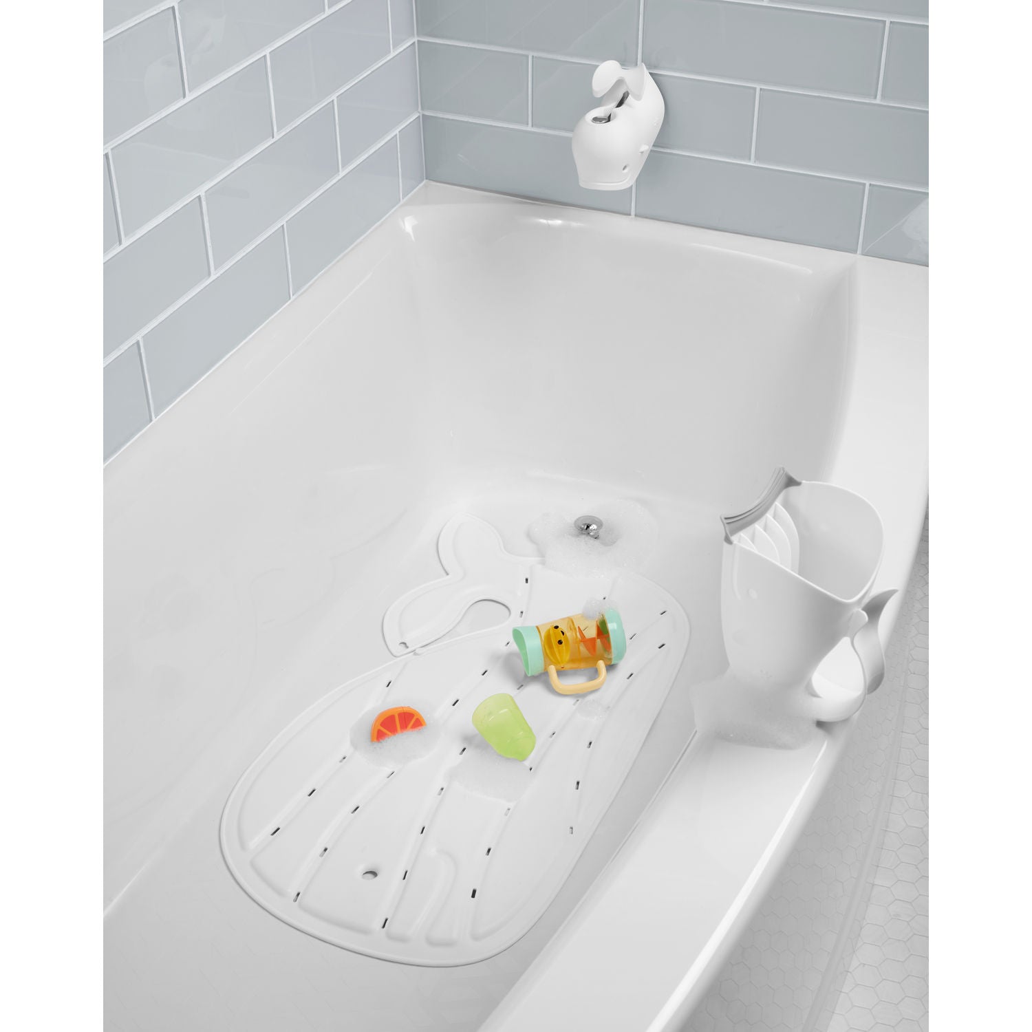 White Moby Bath Mat