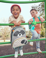 Zoo Little Kid Backpack - Rudy Raccoon