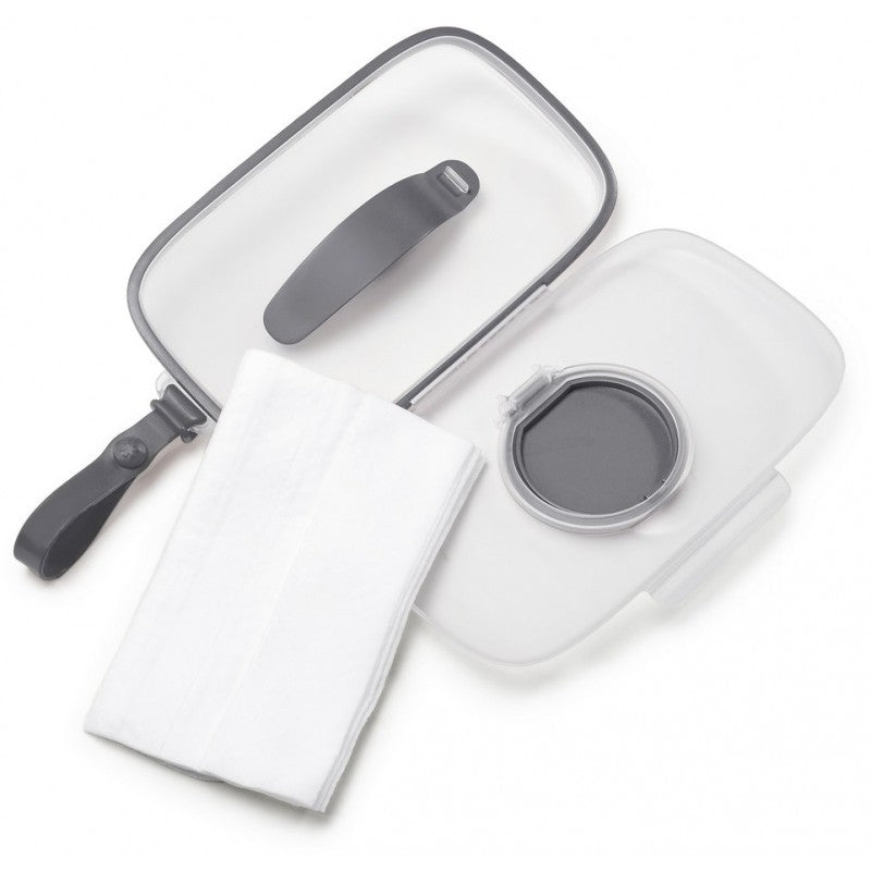 Grey Grab & Go Perfect Seal Wipes Case