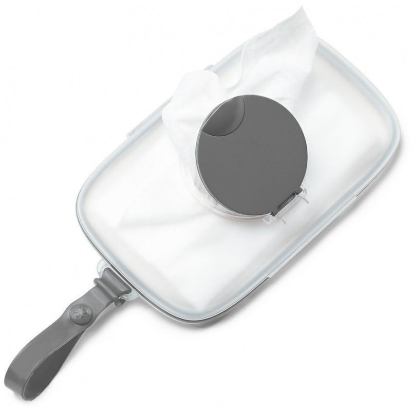 Grey Grab & Go Perfect Seal Wipes Case