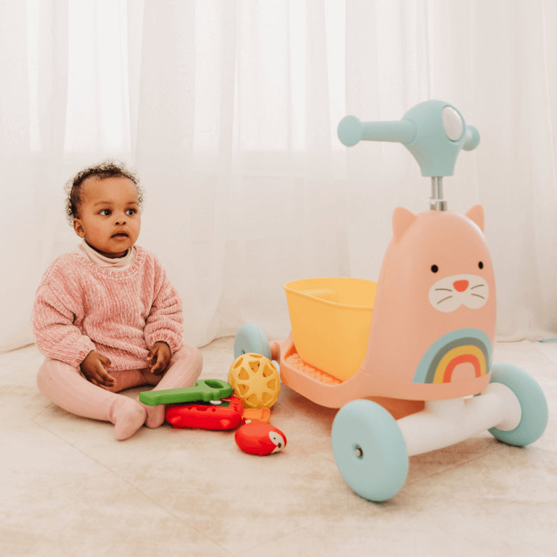Zoo 3-in-1 Ride On Toy - Cat