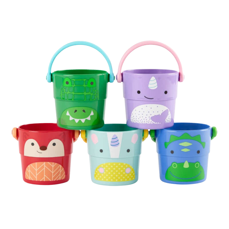 Skip Hop Zoo Stack and Pour Buckets